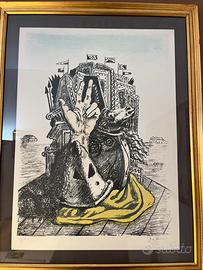 Litografia De chirico originale