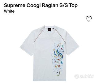 Supreme / Coogi Raglan S/S Top White-