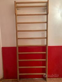 Spalliera a muro artigianale