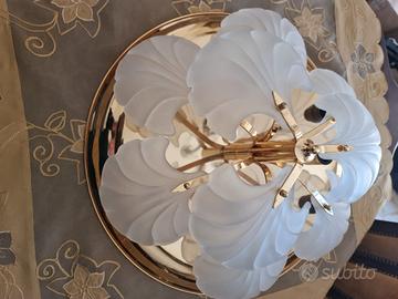 Lampadario in ottone