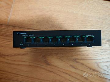 Switch Cisco SG100D-08 Gigabit