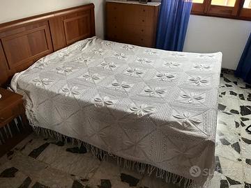 Coperta matrimoniale artigianale sarda