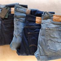 JEANS / PANTALONI UOMO 5 PAIA NUOVI