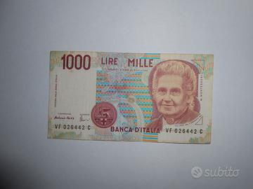 banconote vecchie italiane