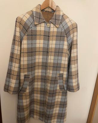 Cappotto a quadri United Colors of Benetton