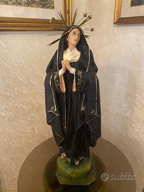 Statua in cartapesta Madonna Addolorata