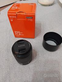 Sony 50 mm 1.8 OSS E - Sony - IN GARANZIA