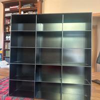 Ripiano contenitore lucidi nero multiuso