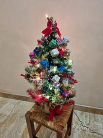 Albero di Natale con luci