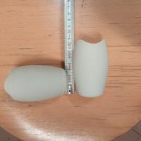 Paralume - Vetro portalampada lampadario 5 luci