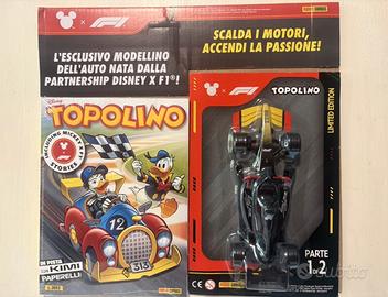 Topolino 3693 x F1 con modellino Edizione limitata