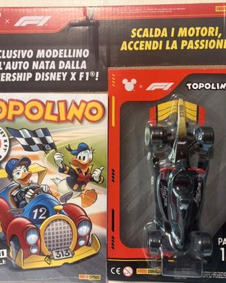 Topolino 3693 x F1 con modellino Edizione limitata