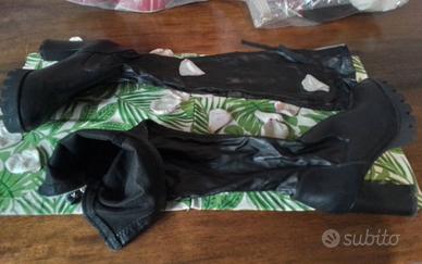 Set 2 STIVALI ALTI FINO SOPRA GINOCCHIO