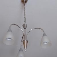 Lampadario a tre luci 