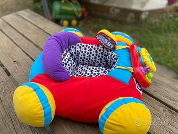 Auto/cuscino in peluche