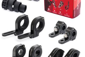 2 Staffe fissaggio faretti aggiuntivi FLIPbracket