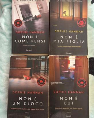 N.4 LIBRI SOPHIE HANNAH