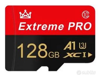 Memory card 128 GB, 256 GB, 512 GB