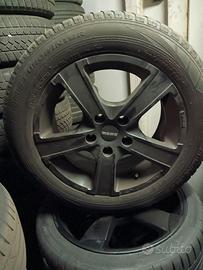 pneumatici invernali su cerchi in lega