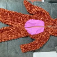 costume da carnevale orsetta 3/5 anni 104 cm