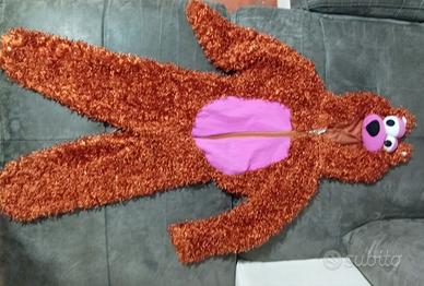 costume da carnevale orsetta 3/5 anni 104 cm