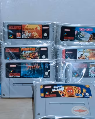Giochi Nintendo SNES PROMO 3x2