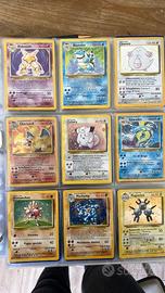 collezione intera carte pokemon tra cui carte rare