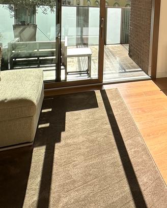 Divano letto con chaise longue - Pari al nuovo
