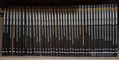 LA GRANDE STORIA National Geogr. COMPLETA 40 Testi