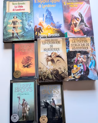 Lotto 8 Libri Terry Brooks (Shannara e Landover)