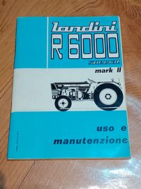 Libretto uso manutenzione Landini R6000 special