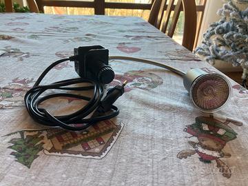 Lampada riscaldante per rettili