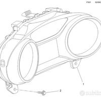 Quadro strumenti motori diesel vauxhall opel