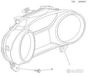 Quadro strumenti motori diesel vauxhall opel