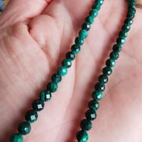 Collana in malachite 