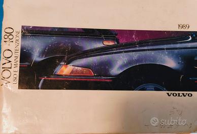 VOLVO 480 LIBRETTO USO ED MANUTENZIONE 