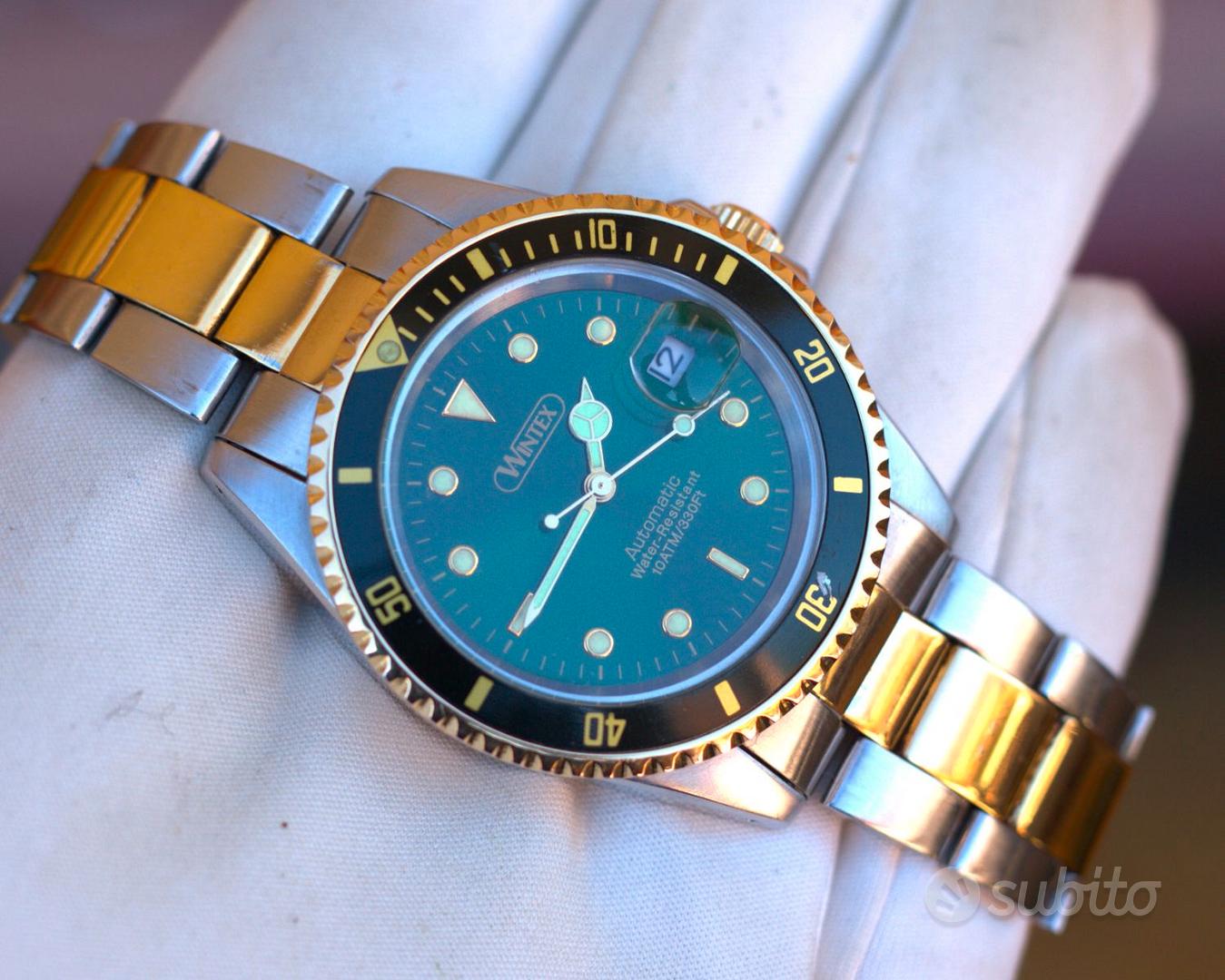 Orologio Wintex diver automatico vintage Abbigliamento e