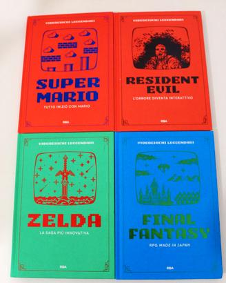Videogiochi leggendari - Collezione Rba - 4 Libri