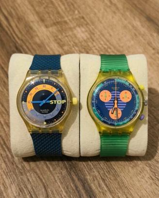 Swatch Neon Wave SCJ100+Stop Coffee Break SSK100