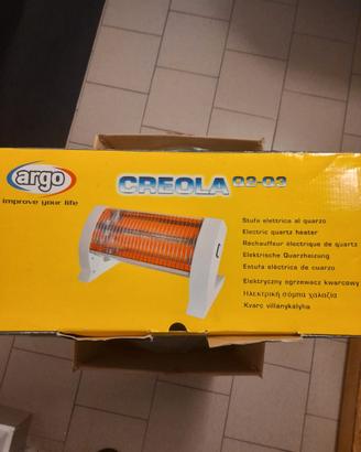 Stufa elettrica al quarzo modello Creola Q2/Q3