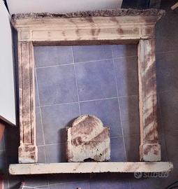 Camino originale vecchia Milano stufa legna