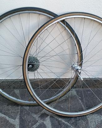 Coppia ruote vintage eroica