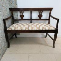 PANCA DIVANO IN LEGNO PER INGRESSO