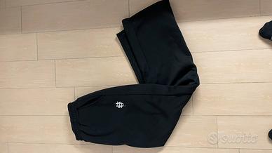 Pantaloni tuta baggy neri