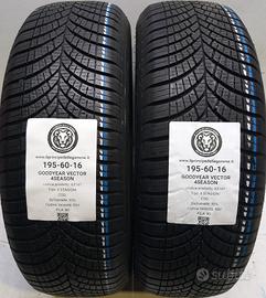 2 GOMME 195 60 16 GOODYEAR A63147