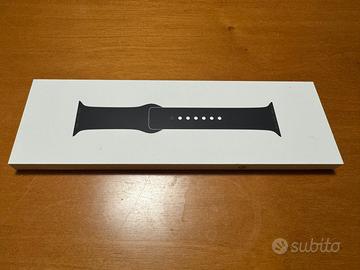 Cinturino Apple Watch Black Sport Band 42mm S/M