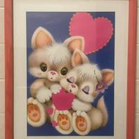 Quadro con gancetto da fissare al muro