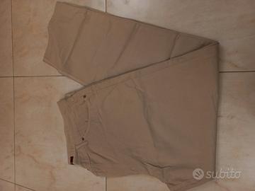 Jeans Carrera uomo beige taglia 56