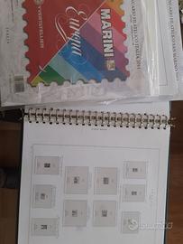 Francobolli Album Marini nuovi Italia