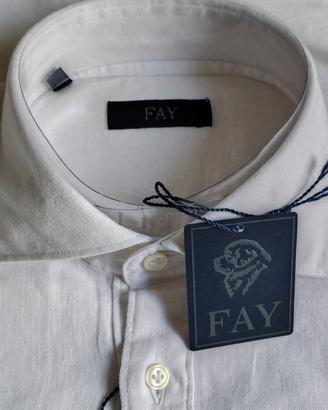 camicia lino FAY Nuova NON indossata taglia 38